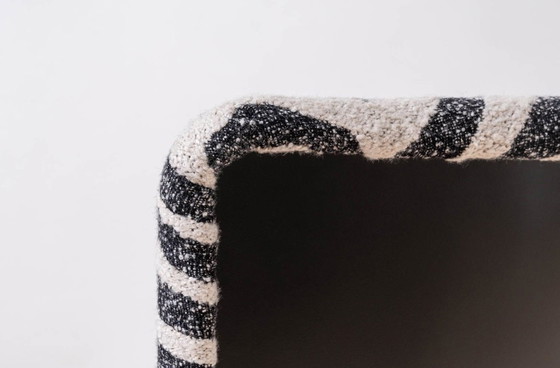 Image 1 of Poltrona lounge di Miroslav Navratil, 1959, rivestita in tessuto Kvadrat