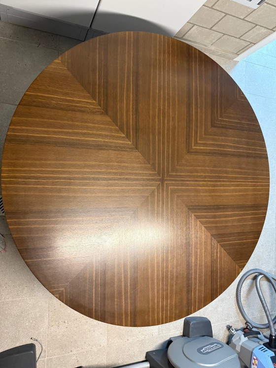 Image 1 of Maxalto (B&B Italia) Astrum – Tavolo da pranzo rotondo di design Ø160 cm – Antonio Citterio