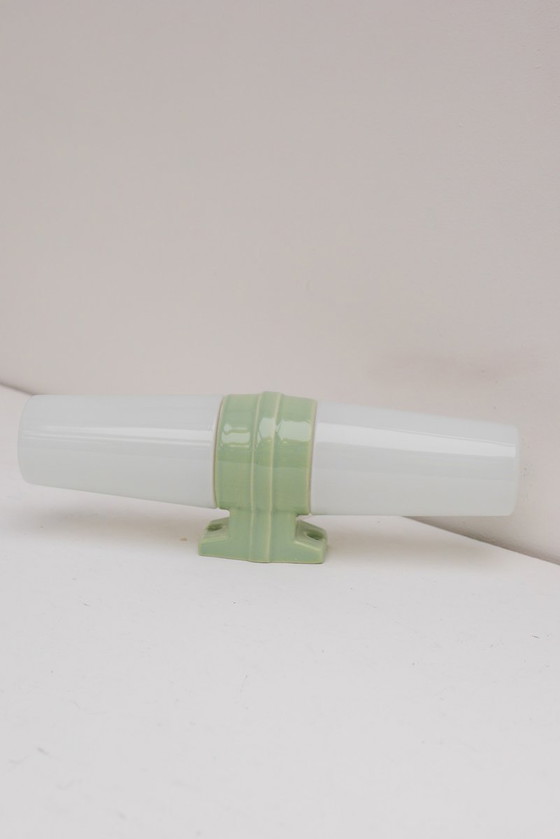 Vintage porseleinen badkamerlamp van Sigvard Bernadotte voor Ifö 1960 – Wandlampen, Porcelain, Scandinavian (photo 6 of 12)