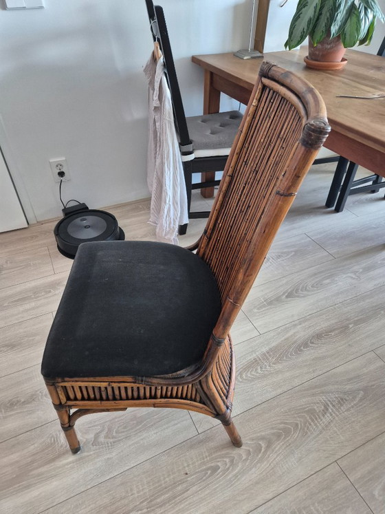 Image 1 of Vintage Bamboe Dining Chairs