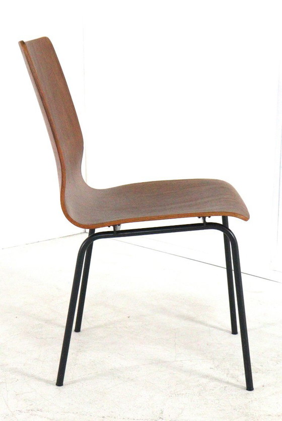 Image 1 of Friso Kramer for Auping Euroika pylwood chair vintage | 2 pieces available
