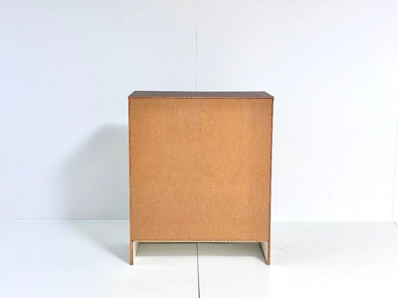 Comò Vintage, Effetto Legno Marrone con 2 Cassetti, Armadi contenitori (foto 4 di 15)