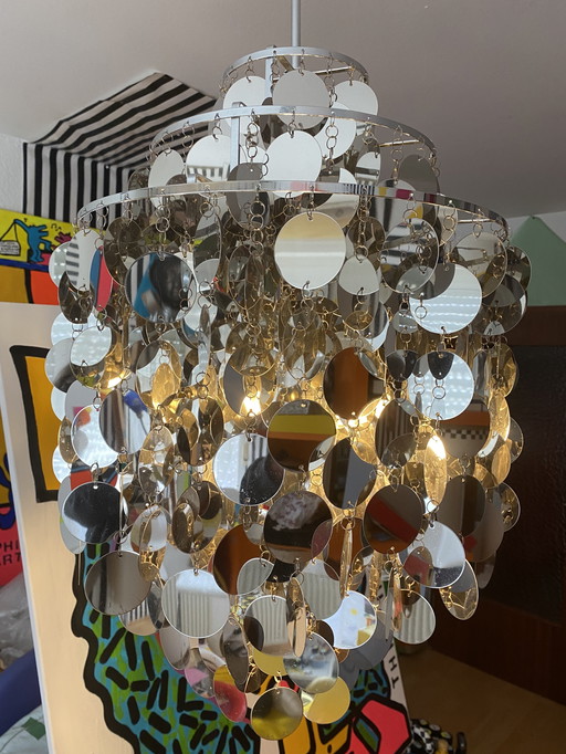 Deckenlampe FUN 1DA Verner Panton 1. Produktion Frandsen Verpan