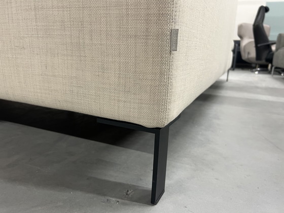 Image 1 of Divano angolare Gelderland 7610 con sgabello in tessuto Clara