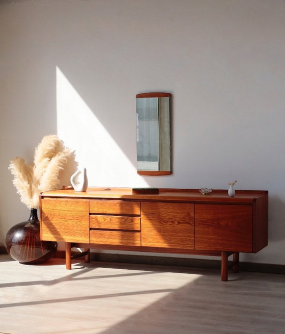 Image 1 of White Newton Teak Sideboard: Large “Petersfield” Sideboard