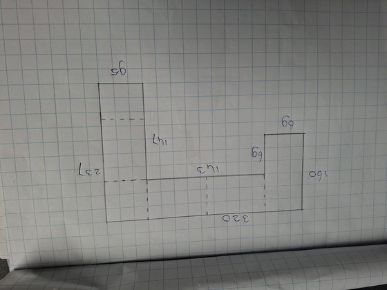 Image 1 of Sofá en forma de U con función de cama.