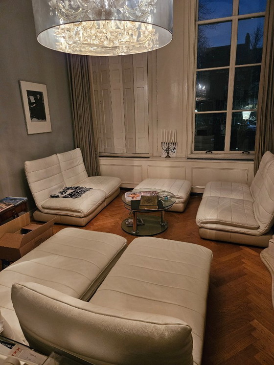 Image 1 of Chateau D'ax Weiße Ledersofa-Kollektion