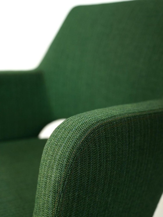 Image 1 of Oslosund armchair by Kinnarps in forest green, 1950s