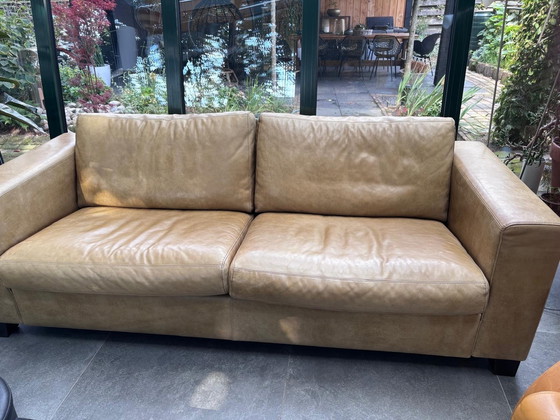 Image 1 of Lederland 3-seater sofa of Dutch design