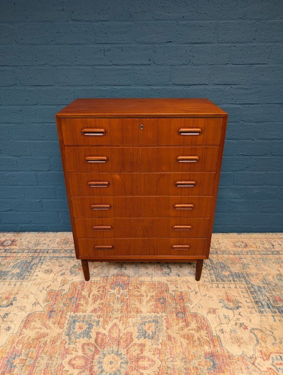 Image 1 of Vintage ladekast, Deens design, jaren 60