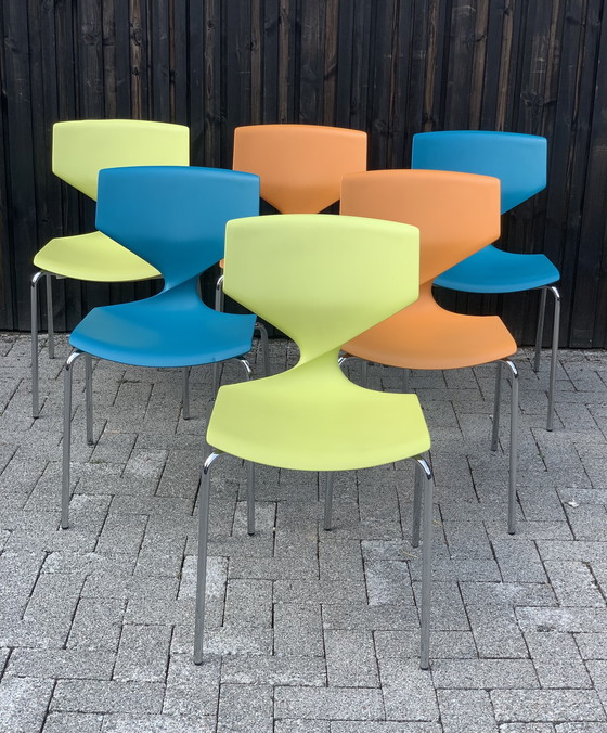 Image 1 of 6x TONON Italy Design-Stühle