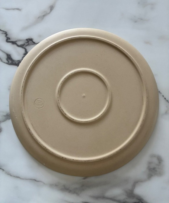 Image 1 of Große runde Platte, Digoin-Fabrik