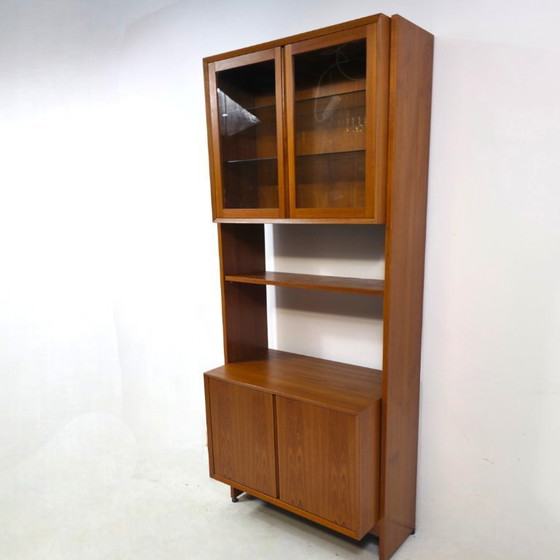 Image 1 of Vintage teak modular cabinet 1960s mid-century design