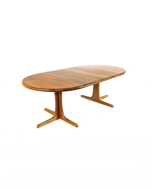 Mesa de comedor danesa vintage extensible XL, Juul Kristensen '70