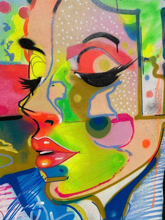 Image 1 of YOUTHONE - Neon identity - Artist canvas