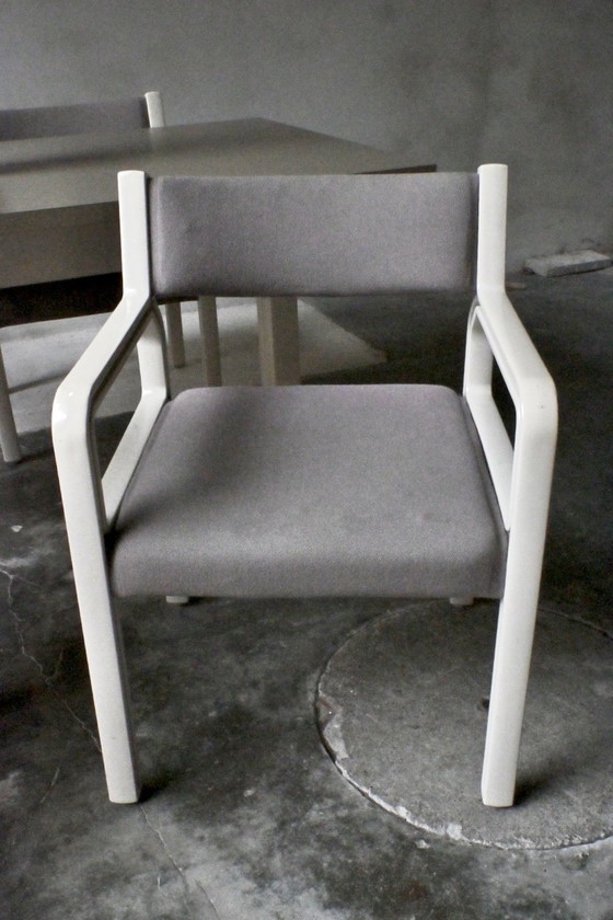 Image 1 of Pastoe dining table set with 4 chairs Pierre Mennen