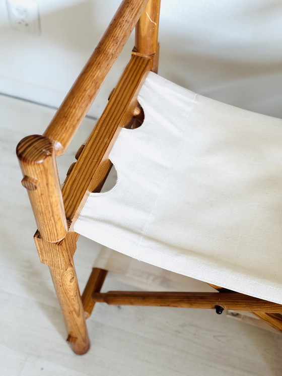 Image 1 of Vintage Jaren 70 Safaristoel Regisseursstoel