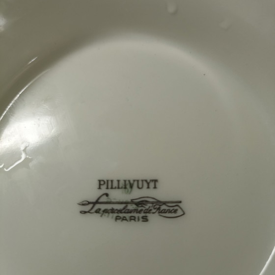 Wunderschöne antike Porzellan-Teekanne auf Réchaud – Pariser Eleganz von Pillivuyt – Geschirr, Ceramic (photo 14 of 14)