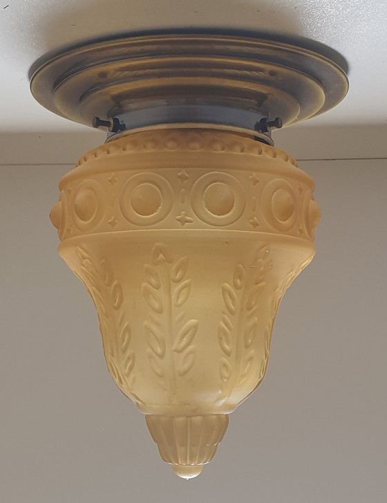 Image 1 of Art Deco Ceiling Lamp