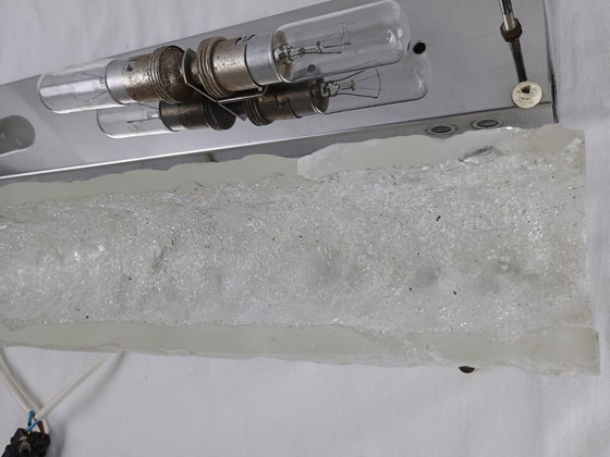 Image 1 of Elegant Mid-Century Modern wall sconce by Kalmar Austria 1950s