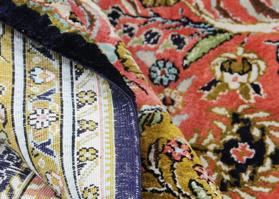 Image 1 of Original Echte Reine Seide Hereke 125 X 78 Cm Top Zustand