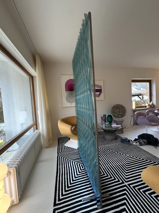 Image 1 of Écran à gaz acrylique Bleu Cristal