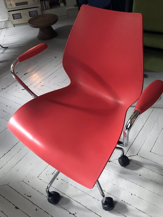 Image 1 of Chaise de Bureau Vintage • Maui • Vico Magistretti • Kartell • 1996
