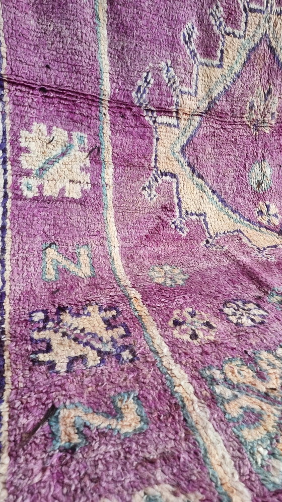 Image 1 of Vintage Berber carpet, Moroccan rug 150x265