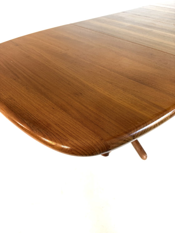 Image 1 of Vintage XXL extendable Danish dining table, Dyrlund '70