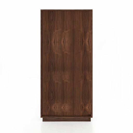 Walnut bookcase - R06