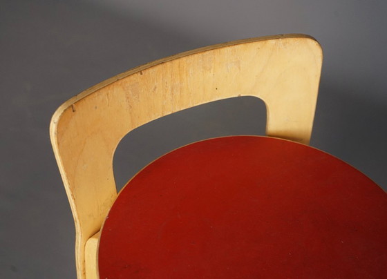 Image 1 of Tabourets de bar modèle K65 d'Alvar Aalto pour Artek, années 1950. Ensemble de 2 tabourets