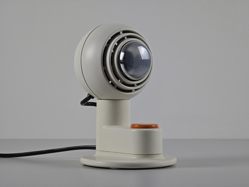 Vintage Osram Concentra Agilo Magnetic Eyeball Table Lamp By Schlagheck Schultes, 1977.