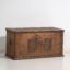 Coffre ancien avec motifs floraux gravés (c.1850) #14 – Commodes, Rustic (photo 10 of 40)