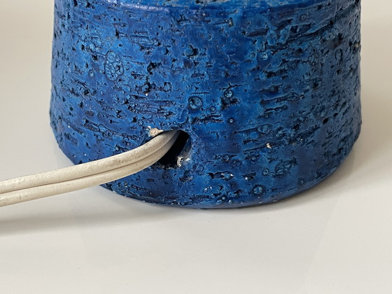 Image 1 of Lampada da tavolo/base per lampada in ceramica lavata vintage