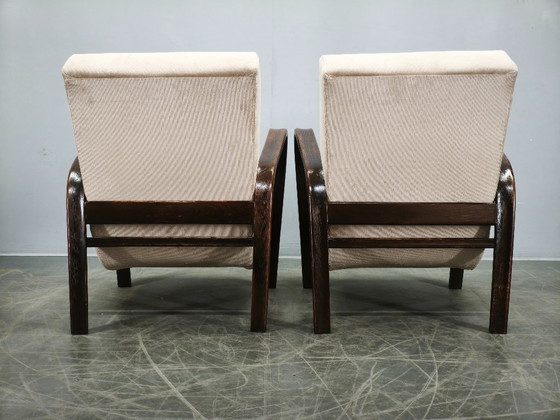 Image 1 of Par de sillones Kropáček & Kozelka para Interiér Praha, años 40