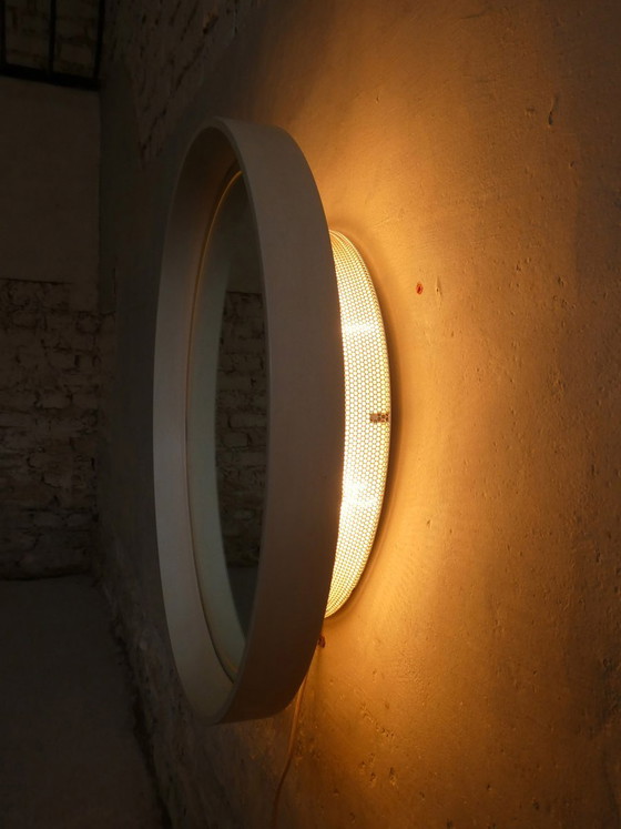Vintage Mirror by Hillebrand Lighting, 1960s (photo 7 of 8)