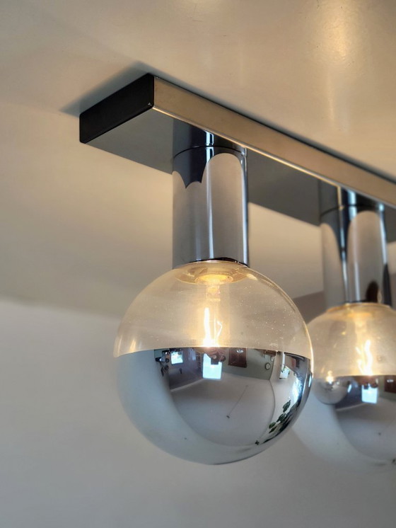 Image 1 of Space Age wall lamps by Motoko Ishii for Staff Leuchten