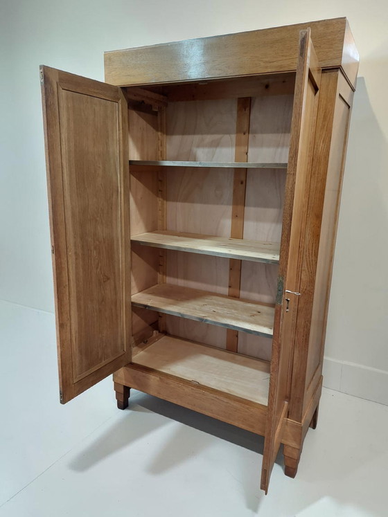 Image 1 of antiker Schrank der Amsterdamer Schule im Art-Deco-Stil