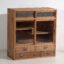 Antique Japanese cedar tea cabinet (Cha Tansu) – Taisho / Showa – circa 1912–1945 #32 – Storage cabinet (photo 7 of 40)