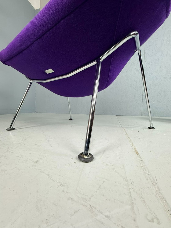 Image 1 of Sillón y reposapiés Pierre Paulin F157 "Big Oyster" para Artifort, 1964