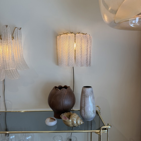 Image 1 of Italiaanse Murano tube glazen wandlamp