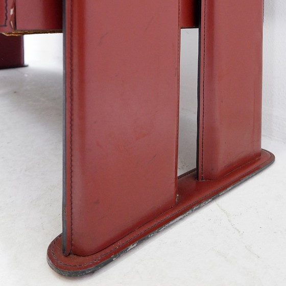 Image 1 of Leather sideboard by De Couro of Brazil - 1980s