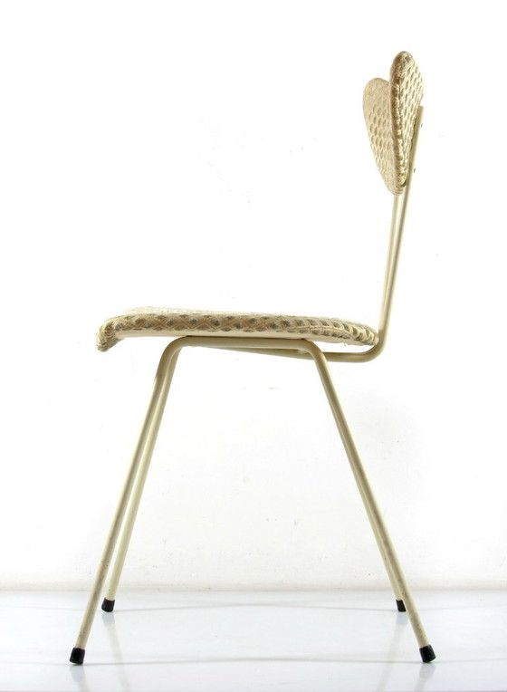 Image 1 of 2 decoratieve stoelen van Kembo uit de jaren vijftig van W.H. Gispen