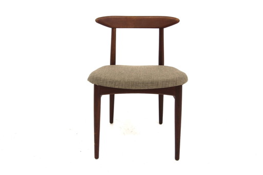 Chaises en Teck par Arne Hovmand Olsen pour Mogens Kold, Denmark, 1960, Set de 4
