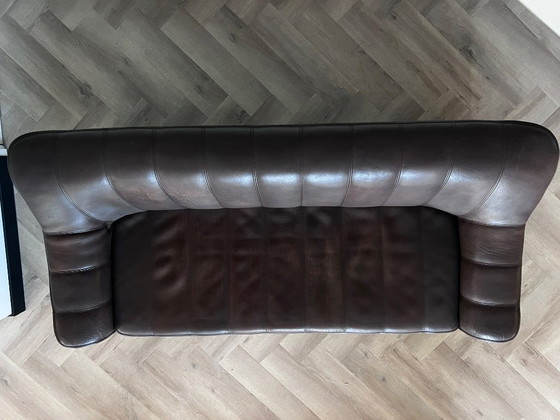 Image 1 of Canapé de salon 3 places De Sede DS 44, extensible, cuir de buffle