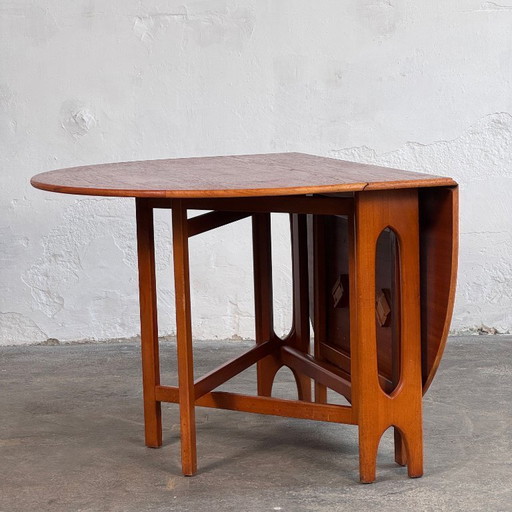 Vintage Teak Gateleg Drop-Leaf Dining Table by Jentique, 1960