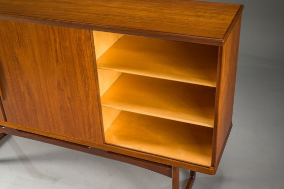 Image 1 of  Deens Teakhouten Dressoir van Arne Vodder voor Vamo Sønderborg, jaren 60
