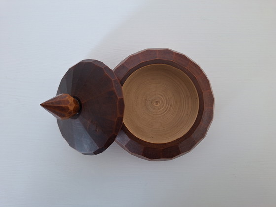 Image 1 of Runde Holzschachtel