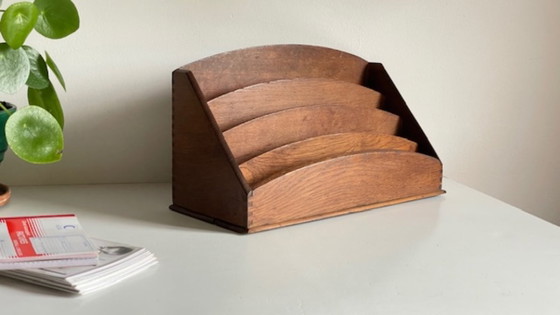 Image 1 of TRIEUR Porte-Courrier BUREAU Vintage