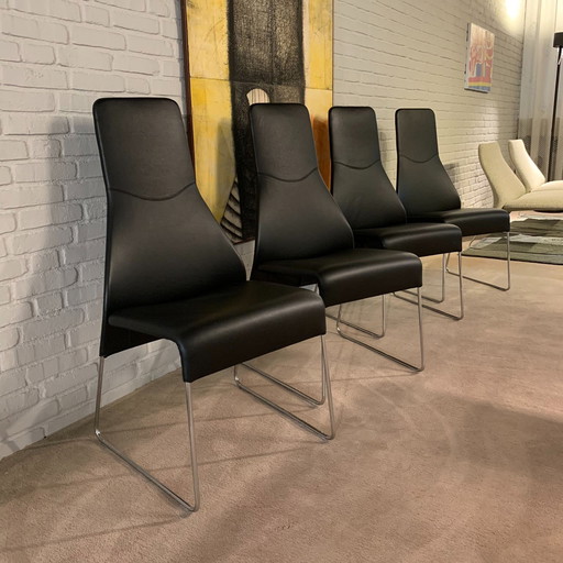 B&B Italia Lazy eetkamerstoel (set van 4)